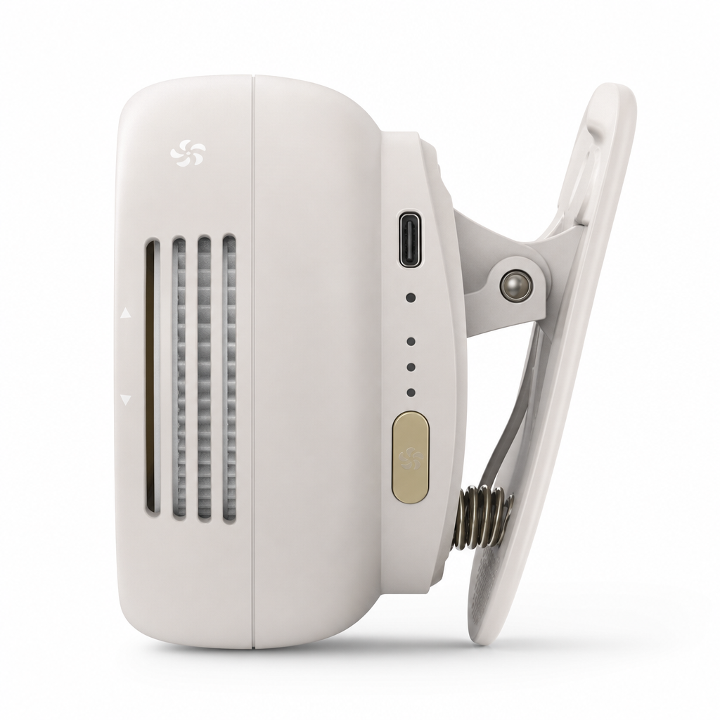Silent Bladeless Clip Fan